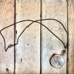 Vintage Atlas Locket